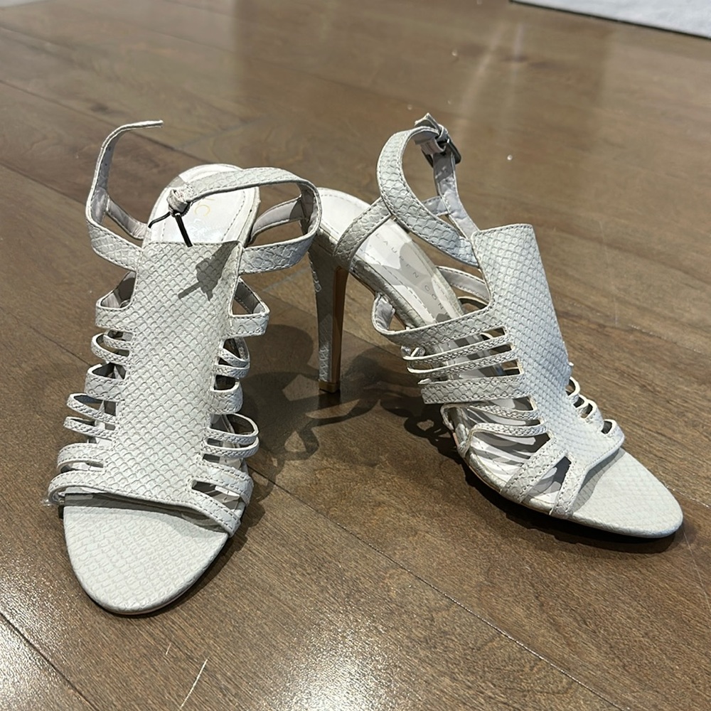 Strappy heels